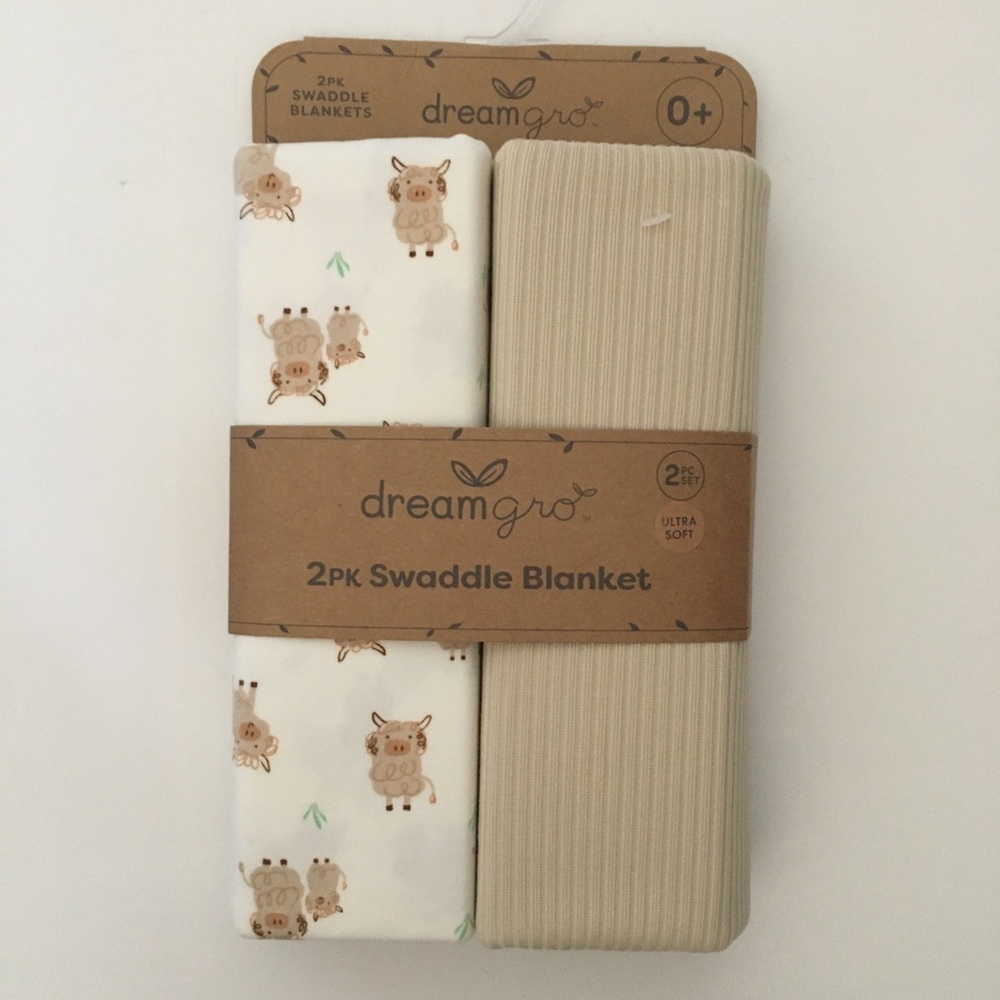NEW Baby Blankets Multi-use Farm Theme and Solid Color Baby Gift | DreamGro